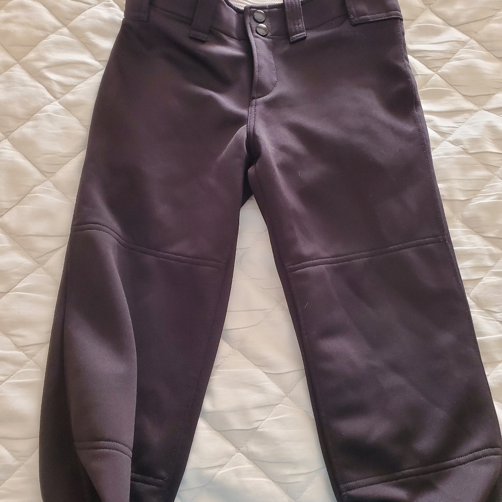 Mizuno Girls softball pants size large